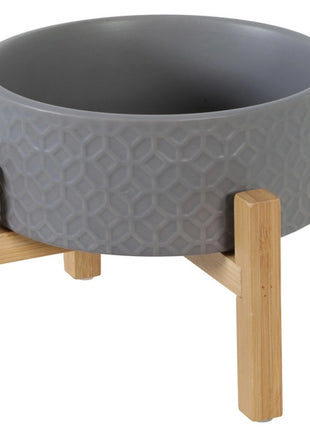 Zolux Miska ceramiczna dla psa Keramo Solo 700ml szara