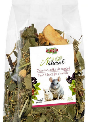 Alegia Natural Owocowe ziółka dla szynszyli 130g