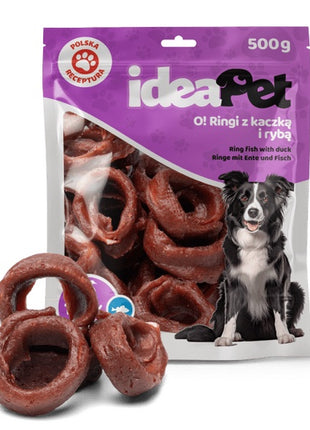 IdeaPet Ringi z kaczką i rybą 500g