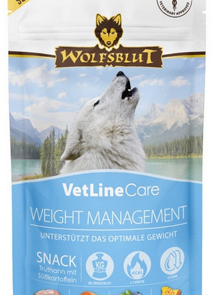 Wolfsblut Dog VetLine Snack Weight Management - indyk i bataty 100g