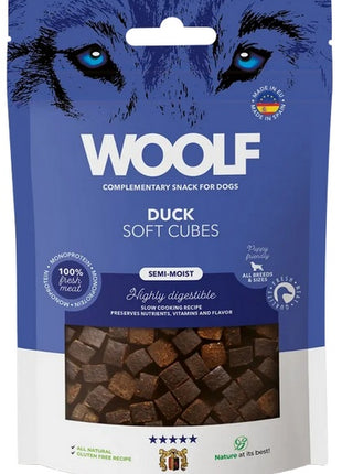 Woolf Soft Cubes Monoprotein Duck 100g
