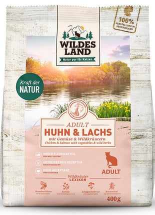 Wildes Land Cat Classic Adult Huhn & Lachs 400g