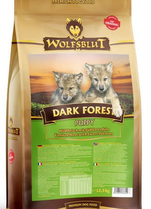 Wolfsblut Dog Puppy Dark Forest - dziczyzna i bataty 12,5kg