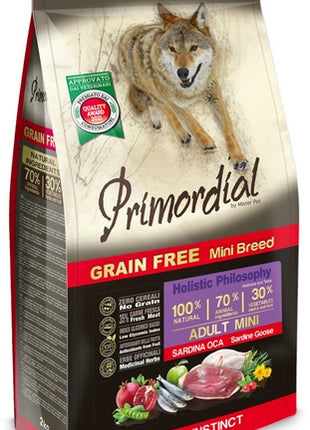 Primordial Dog Grain Free Mini Adult Sardine & Goose 2kg