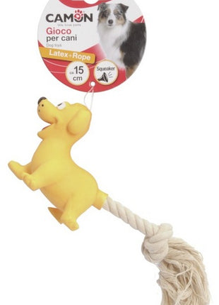Camon Lateksowa zabawka z liną 15cm