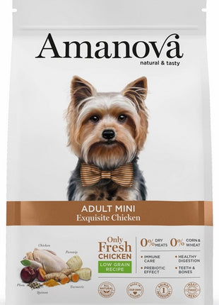 Amanova Dog Adult Mini Exquisite Chicken - kurczak 7kg