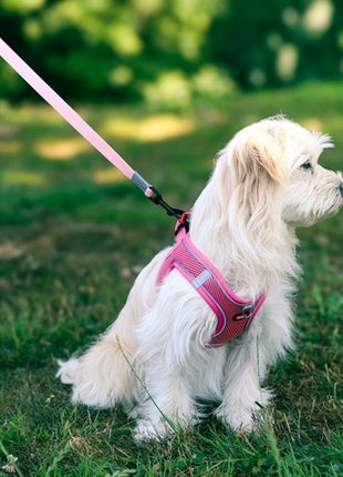 Zolux Szelki oddychające z siatki XL różowe