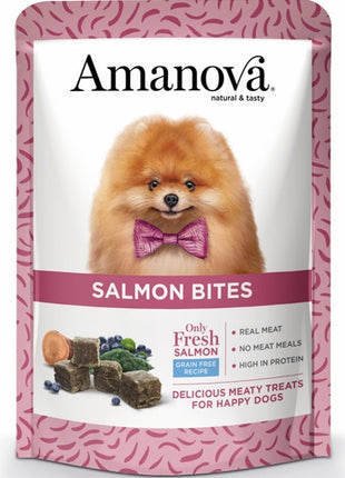 Amanova Dog Salmon Bites - łosoś 100g