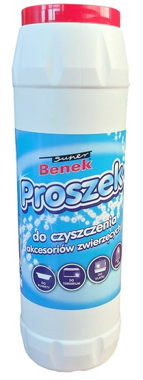 Super Benek Proszek do czyszczenia akcesoriów zwierzęcych (kuwet) 375g