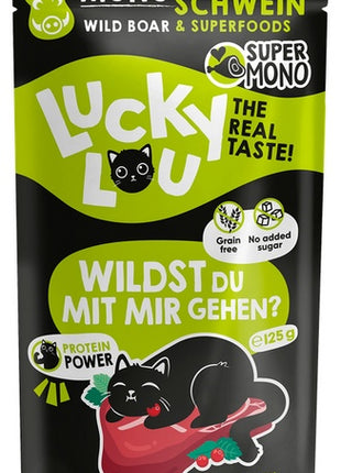 Lucky Lou SuperMono Dzik saszetka 125g