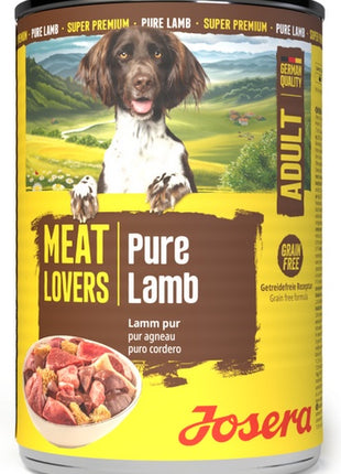 Josera Pies Meat Lovers Pure Jagnięcina puszka 400g