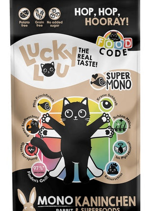 Lucky Lou Food Code Mono Królik 340g