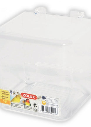 Zolux Basen zewnętrzny dla ptaków 12x11,5x12,5cm [134221]