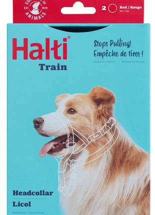 Halti Kantarek - obroża uzdowa rozmiar 2 czerwona