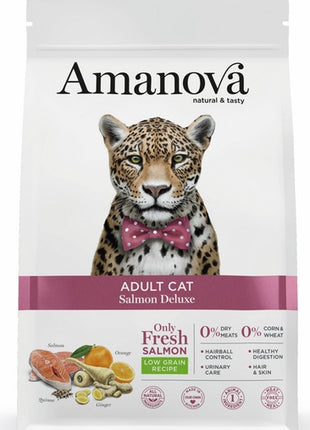 Amanova Cat Adult Salmon Deluxe - łosoś 6kg
