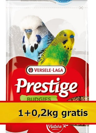Versele-Laga Prestige Budgies papużka falista 1,2kg (1kg + 200g gratis)