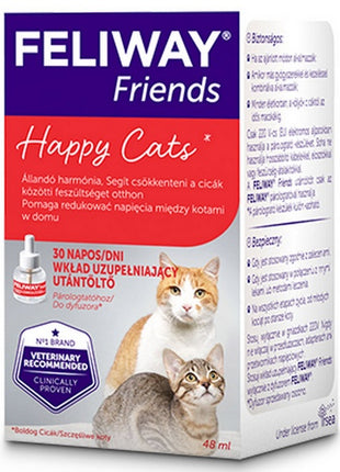 Feliway Friends - kocie feromony Wkład uzupełniający 48ml (30 dni)