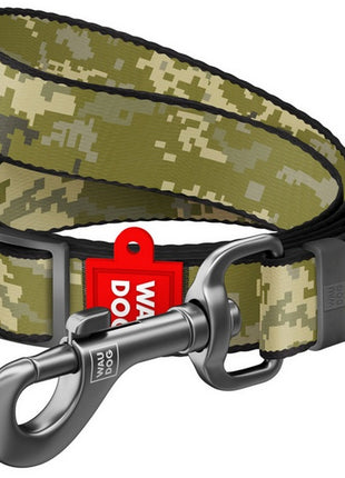 Collar WauDog Nylon Smycz nylonowa regulowana L-XXL 25mm/152-183cm, wzór MILITARY