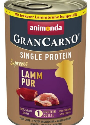 Animonda GranCarno Single Protein Jagnięcina puszka 400g