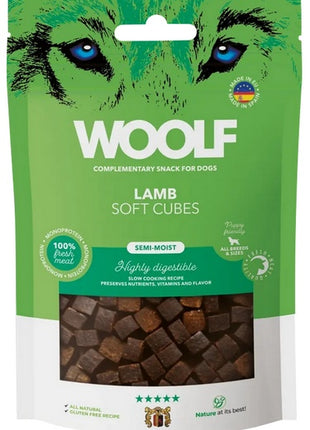 Woolf Soft Cubes Monoprotein Lamb 100g