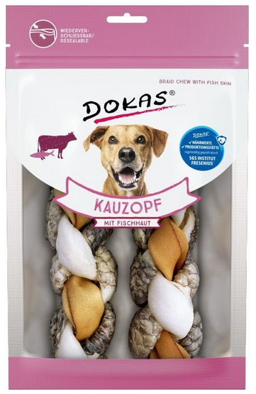 Dokas Pies Warkocz wołowina/tilapia 120g