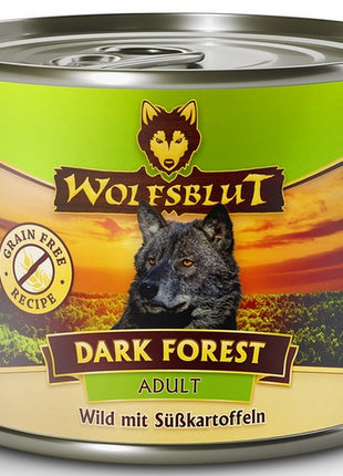Wolfsblut Dog Dark Forest - dziczyzna i bataty puszka 200g