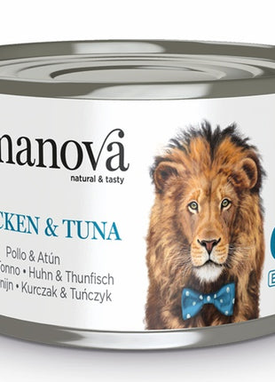 Amanova Cat Chicken & Tuna - kurczak i tuńczyk w bulionie puszka 70g [05]