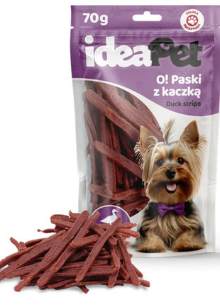 IdeaPet O! Paski z kaczką 70g