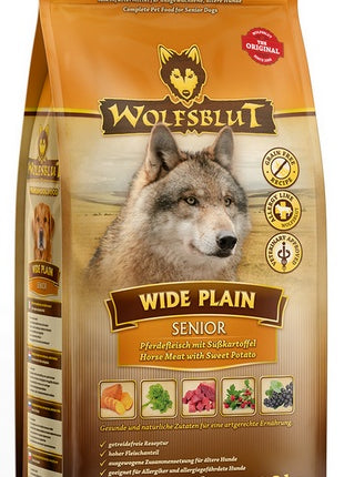 Wolfsblut Dog Wide Plain Senior - konina i bataty 2kg