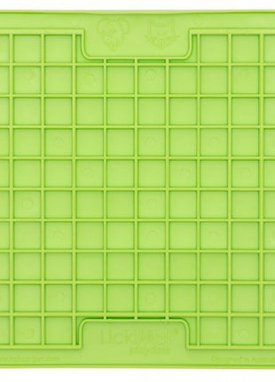 LickiMat Playdate Kwadrat miękki zielony