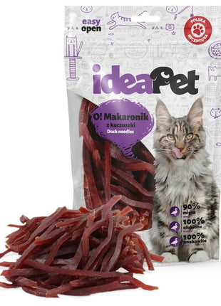 IdeaPet O! Kot Makaron z kaczki 60g