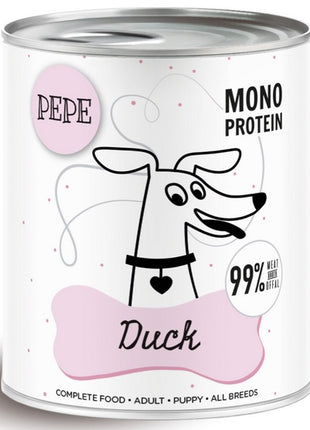 Paka Zwierzaka PEPE Duck (kaczka) puszka 800g