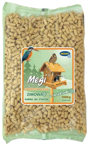 Megan Karma zimowa z insektami dla ptaków 1kg [ME165]