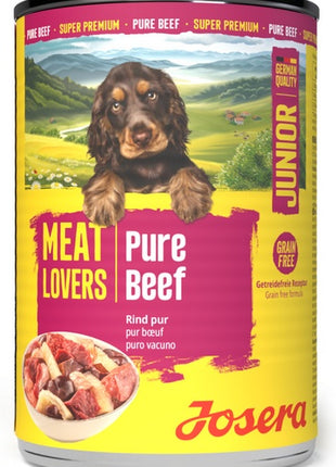 Josera Pies Meat Lovers Pure Junior Wołowina puszka 400g