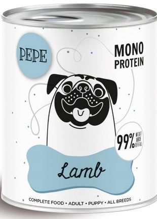 Paka Zwierzaka PEPE Lamb (jagnięcina) puszka 800g
