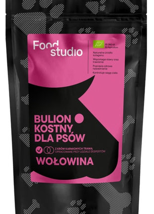 Food Studio Chefs Bulion kostny dla psa - wołowina 230ml