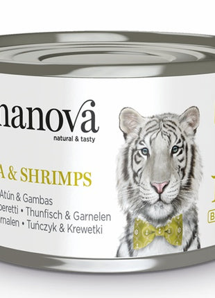 Amanova Cat Tuna & Shrimps - tuńczyk i krewetki w bulionie puszka 70g [12]