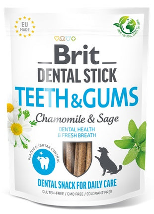 Brit Dental Stick Teeth & Gums with Chamomile & Sage 251g
