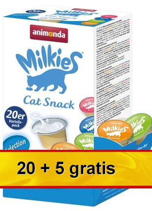 Animonda Kot Milkies Selection Mix 25x15g (20+5 gratis)