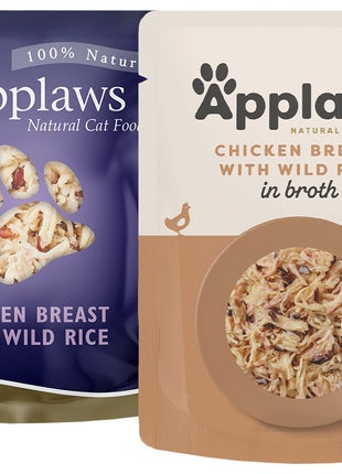 Applaws saszetka dla kota Kurczak i Dziki Ryż 70g