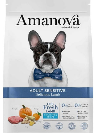 Amanova Dog Adult Sensitive Delicious Lamb - jagnięcina 2kg