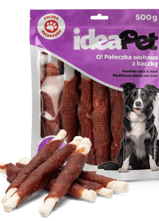 IdeaPet Pałeczka wołowa z kaczką 500g