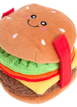 ZippyPaws Pluszowa zabawka dla psa Snufflerz Cheeseburger [ZP1150]