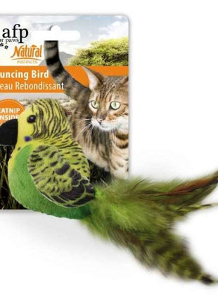 All for Paws Natural Instincts Bouncing Bird Katzenspielzeug