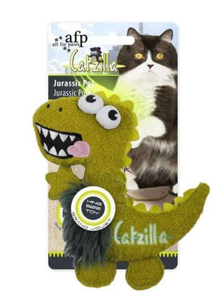 All for Paws Catzilla Jurassic Pal extra großes Katzenspielzeug