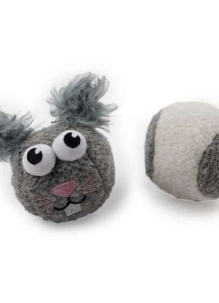 All for Paws Catzilla Mouse Ball extra großes Katzenspielzeug
