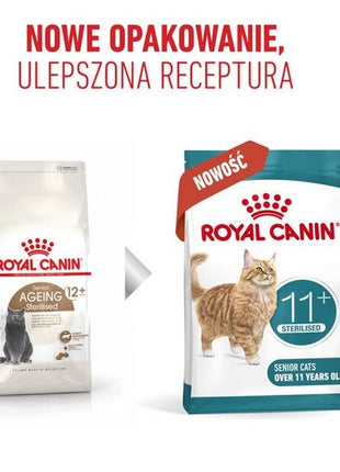 Royal Canin Ageing +11 Sterilised karma sucha dla kotów dojrzałych, sterylizowanych 4kg