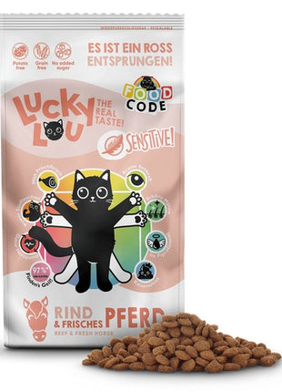 Lucky Lou Food Code Sensitive Wołowina & Konina 750g