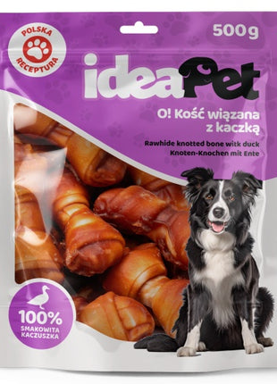 IdeaPet O! Kość wiązana z kaczką 500g