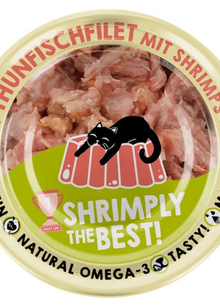 Lucky Lou Extrafood Tuńczyk i krewetki w galaretce puszka 70g